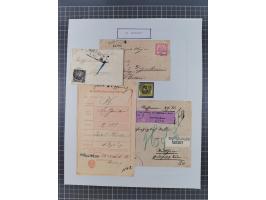 AACH bis ZELL, große Stempelsammlung von Vorphilatelie bis Nachverwendungen in 15 Schubern, mit über 900 Belegen und vielen l