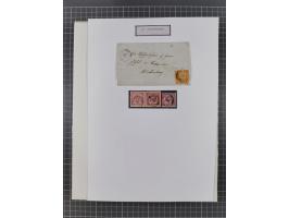 AACH bis ZELL, große Stempelsammlung von Vorphilatelie bis Nachverwendungen in 15 Schubern, mit über 900 Belegen und vielen l