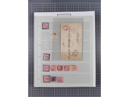 AACH bis ZELL, große Stempelsammlung von Vorphilatelie bis Nachverwendungen in 15 Schubern, mit über 900 Belegen und vielen l