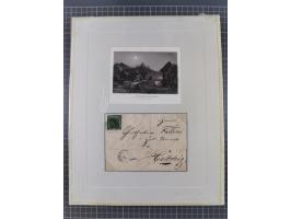 AACH bis ZELL, große Stempelsammlung von Vorphilatelie bis Nachverwendungen in 15 Schubern, mit über 900 Belegen und vielen l