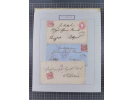 AACH bis ZELL, große Stempelsammlung von Vorphilatelie bis Nachverwendungen in 15 Schubern, mit über 900 Belegen und vielen l