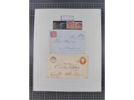 AACH bis ZELL, große Stempelsammlung von Vorphilatelie bis Nachverwendungen in 15 Schubern, mit über 900 Belegen und vielen l