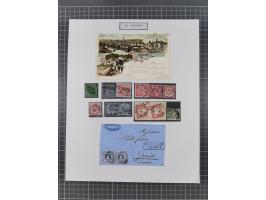 AACH bis ZELL, große Stempelsammlung von Vorphilatelie bis Nachverwendungen in 15 Schubern, mit über 900 Belegen und vielen l