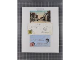 AACH bis ZELL, große Stempelsammlung von Vorphilatelie bis Nachverwendungen in 15 Schubern, mit über 900 Belegen und vielen l