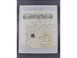 AACH bis ZELL, große Stempelsammlung von Vorphilatelie bis Nachverwendungen in 15 Schubern, mit über 900 Belegen und vielen l