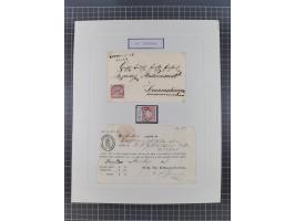 AACH bis ZELL, große Stempelsammlung von Vorphilatelie bis Nachverwendungen in 15 Schubern, mit über 900 Belegen und vielen l