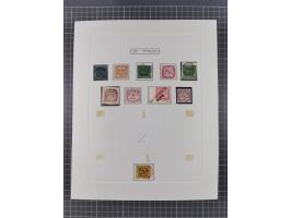 AACH bis ZELL, große Stempelsammlung von Vorphilatelie bis Nachverwendungen in 15 Schubern, mit über 900 Belegen und vielen l