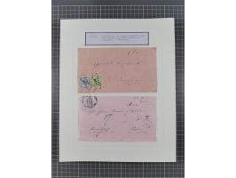 AACH bis ZELL, große Stempelsammlung von Vorphilatelie bis Nachverwendungen in 15 Schubern, mit über 900 Belegen und vielen l