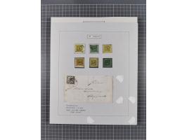 AACH bis ZELL, große Stempelsammlung von Vorphilatelie bis Nachverwendungen in 15 Schubern, mit über 900 Belegen und vielen l