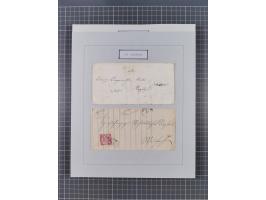 AACH bis ZELL, große Stempelsammlung von Vorphilatelie bis Nachverwendungen in 15 Schubern, mit über 900 Belegen und vielen l