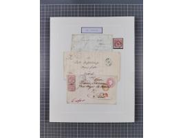 AACH bis ZELL, große Stempelsammlung von Vorphilatelie bis Nachverwendungen in 15 Schubern, mit über 900 Belegen und vielen l