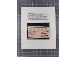 AACH bis ZELL, große Stempelsammlung von Vorphilatelie bis Nachverwendungen in 15 Schubern, mit über 900 Belegen und vielen l