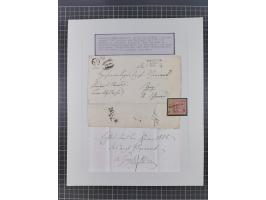 AACH bis ZELL, große Stempelsammlung von Vorphilatelie bis Nachverwendungen in 15 Schubern, mit über 900 Belegen und vielen l