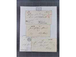 AACH bis ZELL, große Stempelsammlung von Vorphilatelie bis Nachverwendungen in 15 Schubern, mit über 900 Belegen und vielen l