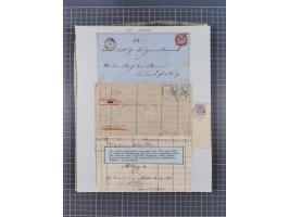 AACH bis ZELL, große Stempelsammlung von Vorphilatelie bis Nachverwendungen in 15 Schubern, mit über 900 Belegen und vielen l