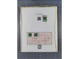 AACH bis ZELL, große Stempelsammlung von Vorphilatelie bis Nachverwendungen in 15 Schubern, mit über 900 Belegen und vielen l