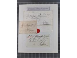 AACH bis ZELL, große Stempelsammlung von Vorphilatelie bis Nachverwendungen in 15 Schubern, mit über 900 Belegen und vielen l