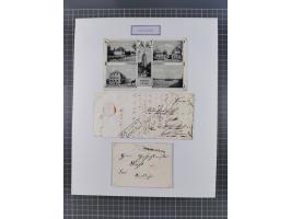 AACH bis ZELL, große Stempelsammlung von Vorphilatelie bis Nachverwendungen in 15 Schubern, mit über 900 Belegen und vielen l