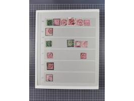 AACH bis ZELL, große Stempelsammlung von Vorphilatelie bis Nachverwendungen in 15 Schubern, mit über 900 Belegen und vielen l