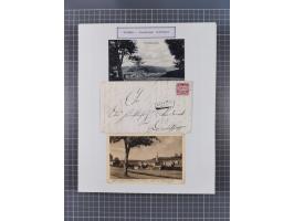 AACH bis ZELL, große Stempelsammlung von Vorphilatelie bis Nachverwendungen in 15 Schubern, mit über 900 Belegen und vielen l