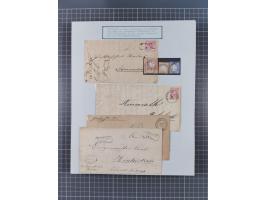 AACH bis ZELL, große Stempelsammlung von Vorphilatelie bis Nachverwendungen in 15 Schubern, mit über 900 Belegen und vielen l