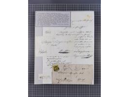 AACH bis ZELL, große Stempelsammlung von Vorphilatelie bis Nachverwendungen in 15 Schubern, mit über 900 Belegen und vielen l