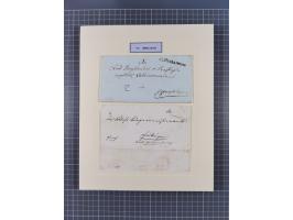 AACH bis ZELL, große Stempelsammlung von Vorphilatelie bis Nachverwendungen in 15 Schubern, mit über 900 Belegen und vielen l