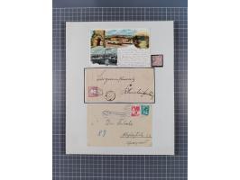 AACH bis ZELL, große Stempelsammlung von Vorphilatelie bis Nachverwendungen in 15 Schubern, mit über 900 Belegen und vielen l