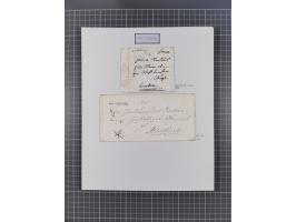 AACH bis ZELL, große Stempelsammlung von Vorphilatelie bis Nachverwendungen in 15 Schubern, mit über 900 Belegen und vielen l