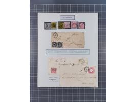 AACH bis ZELL, große Stempelsammlung von Vorphilatelie bis Nachverwendungen in 15 Schubern, mit über 900 Belegen und vielen l