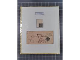 AACH bis ZELL, große Stempelsammlung von Vorphilatelie bis Nachverwendungen in 15 Schubern, mit über 900 Belegen und vielen l