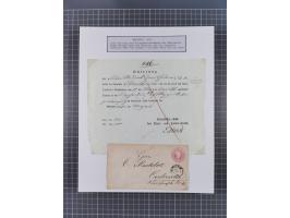 AACH bis ZELL, große Stempelsammlung von Vorphilatelie bis Nachverwendungen in 15 Schubern, mit über 900 Belegen und vielen l