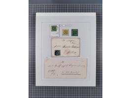 AACH bis ZELL, große Stempelsammlung von Vorphilatelie bis Nachverwendungen in 15 Schubern, mit über 900 Belegen und vielen l