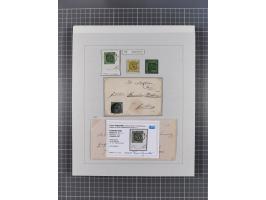 AACH bis ZELL, große Stempelsammlung von Vorphilatelie bis Nachverwendungen in 15 Schubern, mit über 900 Belegen und vielen l