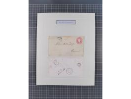 AACH bis ZELL, große Stempelsammlung von Vorphilatelie bis Nachverwendungen in 15 Schubern, mit über 900 Belegen und vielen l