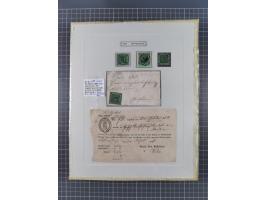 AACH bis ZELL, große Stempelsammlung von Vorphilatelie bis Nachverwendungen in 15 Schubern, mit über 900 Belegen und vielen l