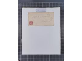 AACH bis ZELL, große Stempelsammlung von Vorphilatelie bis Nachverwendungen in 15 Schubern, mit über 900 Belegen und vielen l