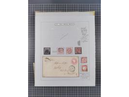 AACH bis ZELL, große Stempelsammlung von Vorphilatelie bis Nachverwendungen in 15 Schubern, mit über 900 Belegen und vielen l