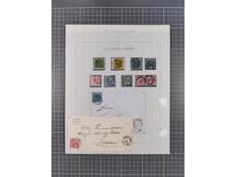 AACH bis ZELL, große Stempelsammlung von Vorphilatelie bis Nachverwendungen in 15 Schubern, mit über 900 Belegen und vielen l