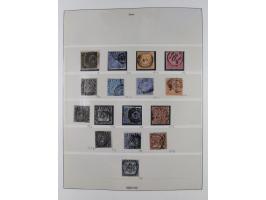 1849/1920, Baden bis Württemberg, meist gestempelte Sammlung mit besseren Werten und Ausgaben, ab Baden Mi.-Nr. 1a sign. Drah