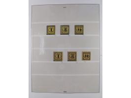 1849/1920, Baden bis Württemberg, meist gestempelte Sammlung mit besseren Werten und Ausgaben, ab Baden Mi.-Nr. 1a sign. Drah