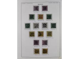 1849/1920, Baden bis Württemberg, meist gestempelte Sammlung mit besseren Werten und Ausgaben, ab Baden Mi.-Nr. 1a sign. Drah