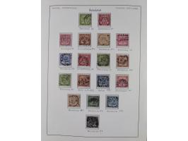 1849/1920, Baden bis Württemberg, meist gestempelte Sammlung mit besseren Werten und Ausgaben, ab Baden Mi.-Nr. 1a sign. Drah