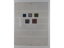 1849/1920, Baden bis Württemberg, meist gestempelte Sammlung mit besseren Werten und Ausgaben, ab Baden Mi.-Nr. 1a sign. Drah