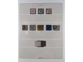 1849/1920, Baden bis Württemberg, meist gestempelte Sammlung mit besseren Werten und Ausgaben, ab Baden Mi.-Nr. 1a sign. Drah