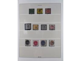 1849/1920, Baden bis Württemberg, meist gestempelte Sammlung mit besseren Werten und Ausgaben, ab Baden Mi.-Nr. 1a sign. Drah