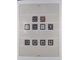 1849/1920, Baden bis Württemberg, meist gestempelte Sammlung mit besseren Werten und Ausgaben, ab Baden Mi.-Nr. 1a sign. Drah