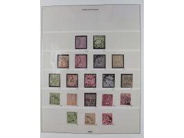 1849/1920, Baden bis Württemberg, meist gestempelte Sammlung mit besseren Werten und Ausgaben, ab Baden Mi.-Nr. 1a sign. Drah