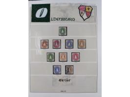 1849/1920, Baden bis Württemberg, meist gestempelte Sammlung mit besseren Werten und Ausgaben, ab Baden Mi.-Nr. 1a sign. Drah