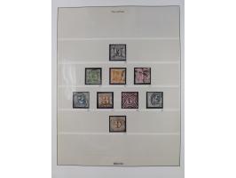 1849/1920, Baden bis Württemberg, meist gestempelte Sammlung mit besseren Werten und Ausgaben, ab Baden Mi.-Nr. 1a sign. Drah